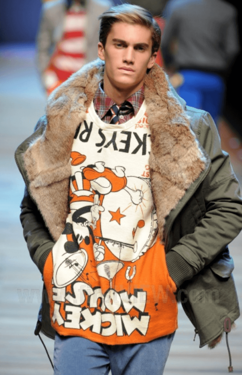 FW2011 Dolce & Gabbana White Mickey Mouse & Coca-Cola T-Shirt QbldsJu 0