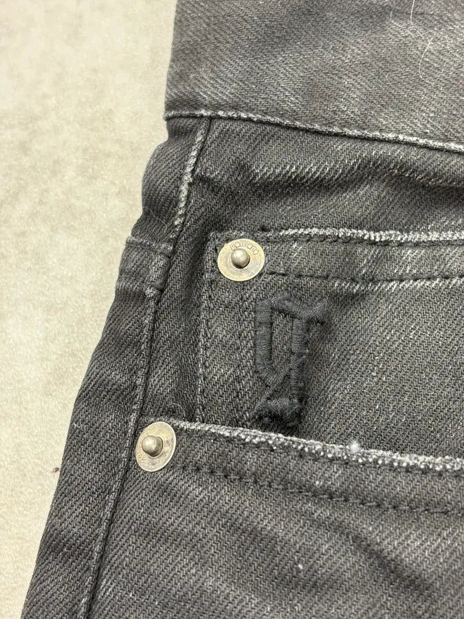 FW2011 Galliano Black Denim Jeans GUdGNrN 8