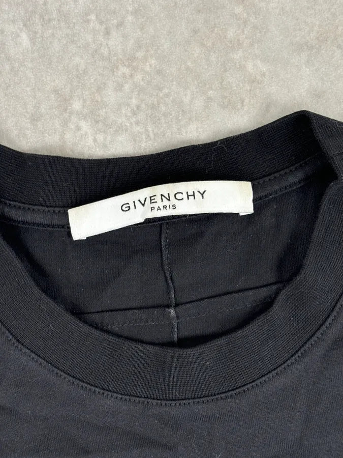 FW2016 Givenchy Black T-Shirt Cotton Jesus Print Size S uQopXJK 7