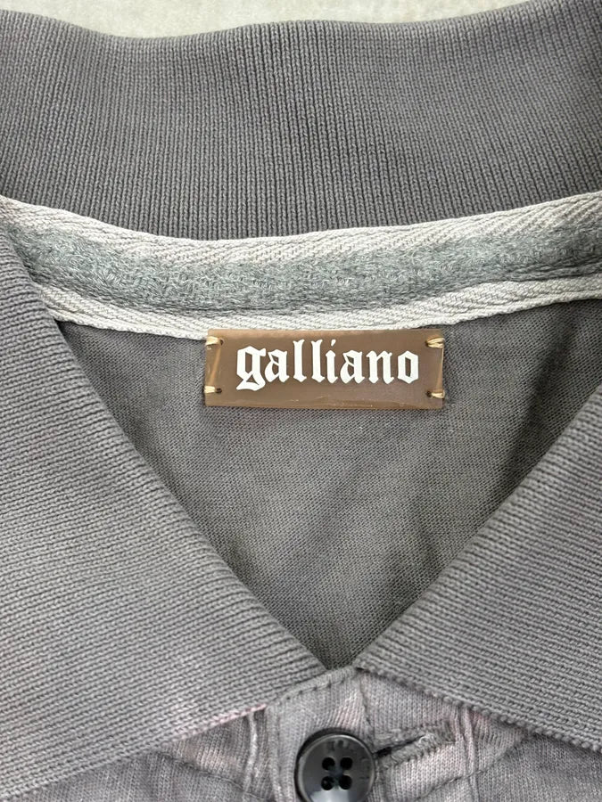 FW2011 John Galliano Faded Grey Pimp Polo iSRNxAF 8