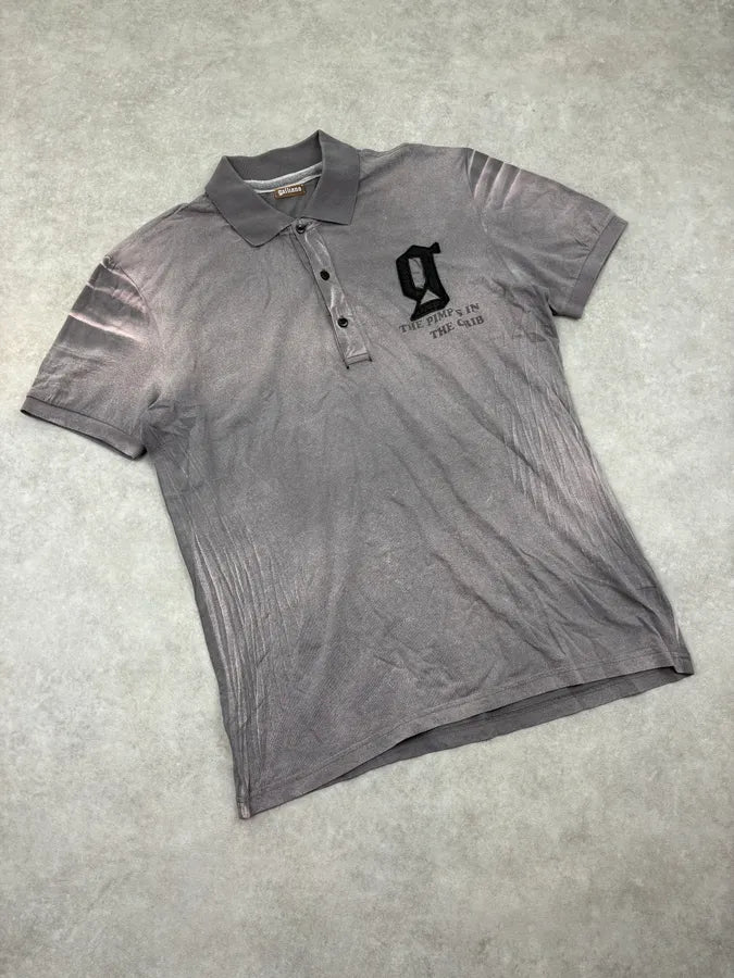 FW2011 John Galliano Faded Grey Pimp Polo iSRNxAF 3
