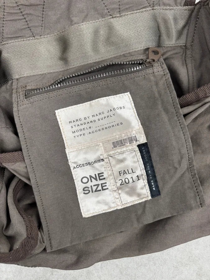 AW2011 Marc Jacobs Khaki Military Crossbody Bag  leqJopD 10