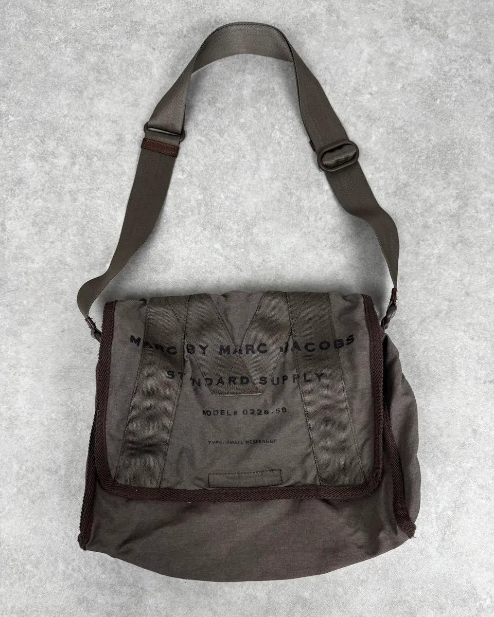 AW2011 Marc Jacobs Khaki Military Crossbody Bag  leqJopD 0