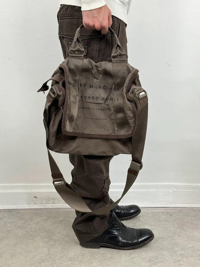 AW2011 Marc Jacobs Khaki Military Crossbody Bag  leqJopD 2
