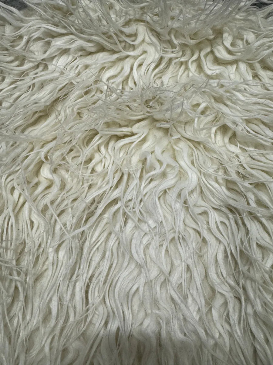 FW2011 Prada Mongolian Lamb Fur Ski Beige Jacket (S) 17