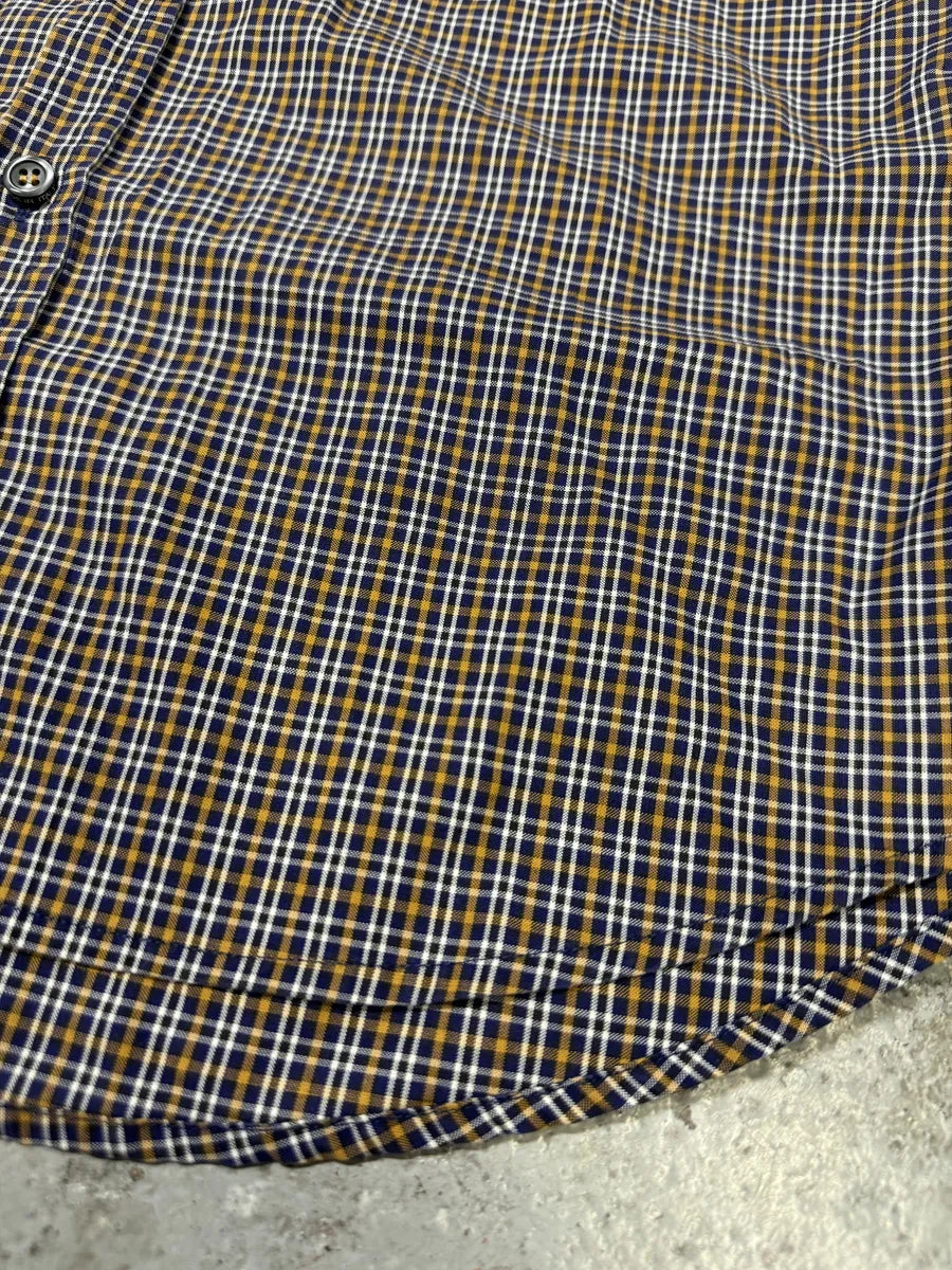 FW2012 Dsquared2 Checkered Blue & Yellow Minimalist Shirt SPyAOWT 6