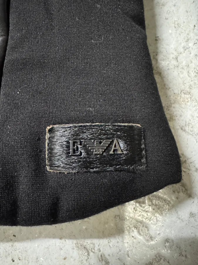 FW2012 Emporio Armani Ninja Asymmetrical Leather Hooded Coat (S/M) 8