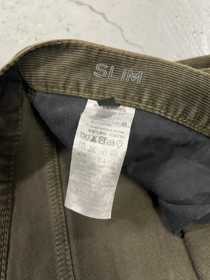 FW2012 Givenchy Khaki Green Velvet Pants by Riccardo Tisci jUzuAOJ 12