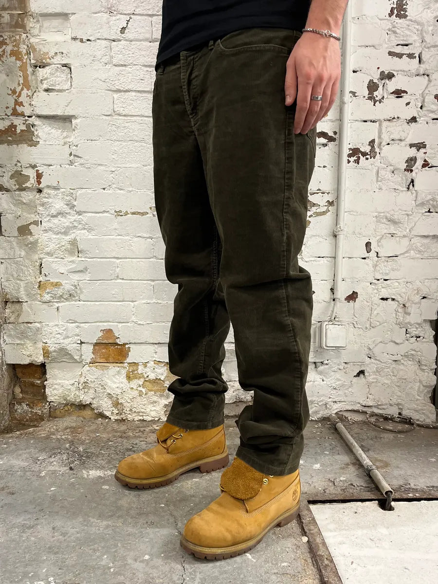 FW2012 Givenchy Khaki Green Velvet Pants by Riccardo Tisci jUzuAOJ 2