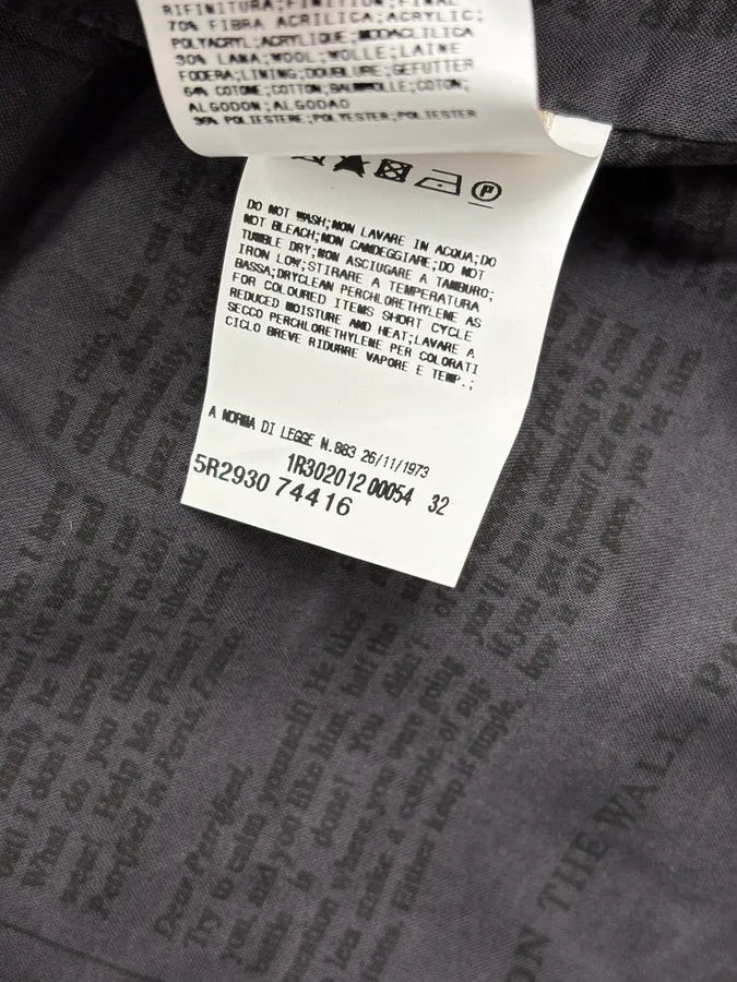 FW2012 John Galliano Grey Wool Hooded Coat afJhens 13