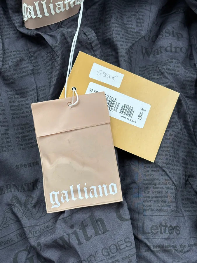 FW2012 John Galliano Grey Wool Hooded Coat afJhens 11