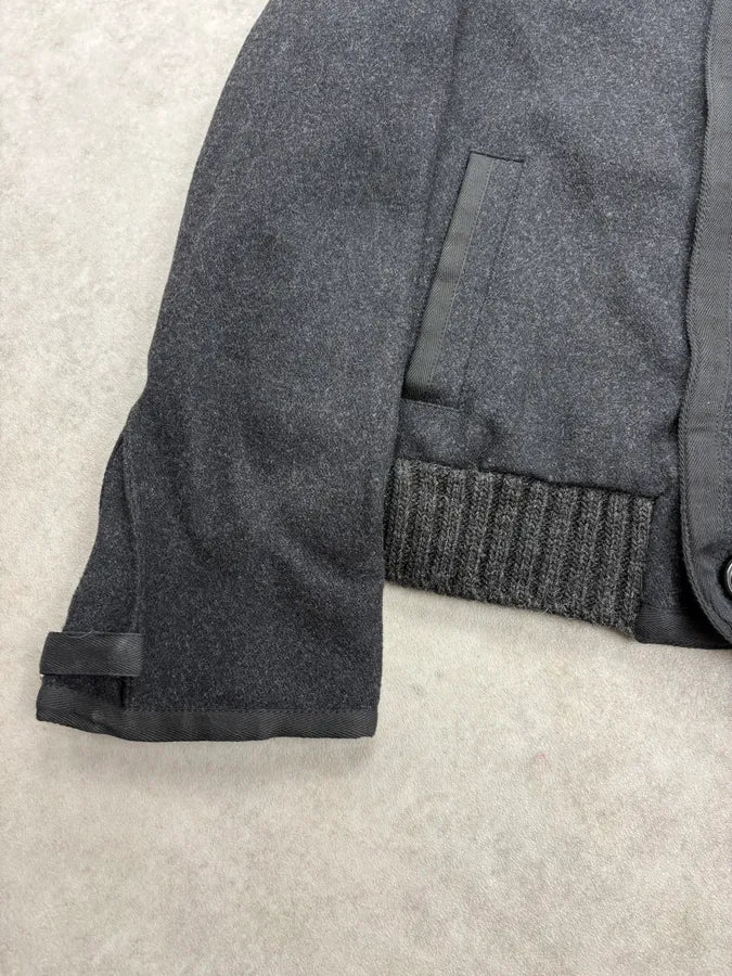 FW2012 John Galliano Grey Wool Hooded Coat afJhens 7