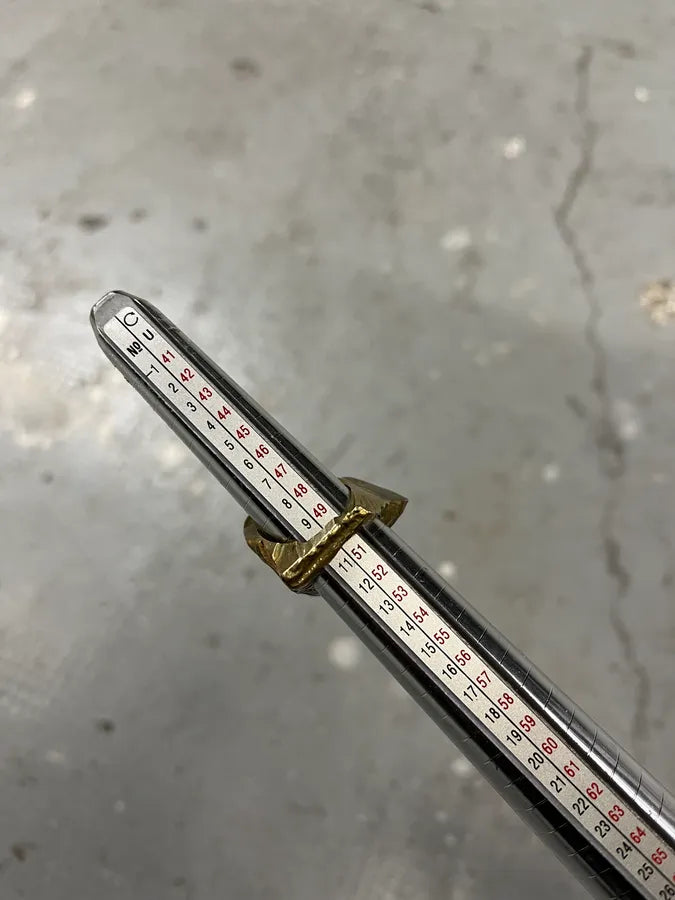 FW2012 Maison Margiela Gold Sculpture Ring (OS) lIONwQl 8