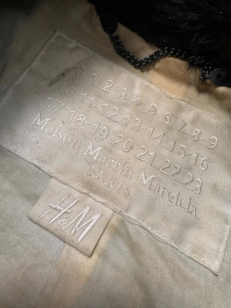 FW2012 Maison Margiela x H&M Faux Fur Long Coat Fnfzliw 5