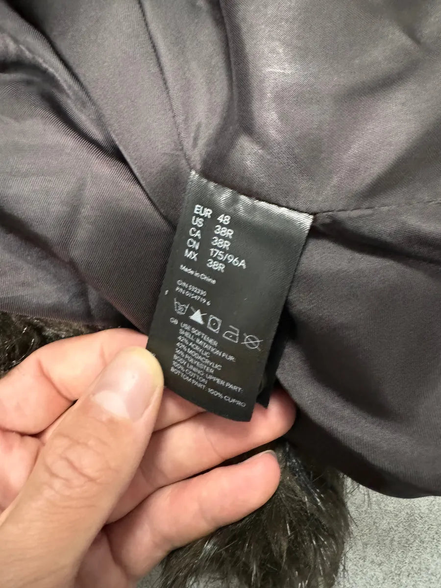 FW2012 Maison Margiela x H&M Faux Fur Long Coat Fnfzliw 6