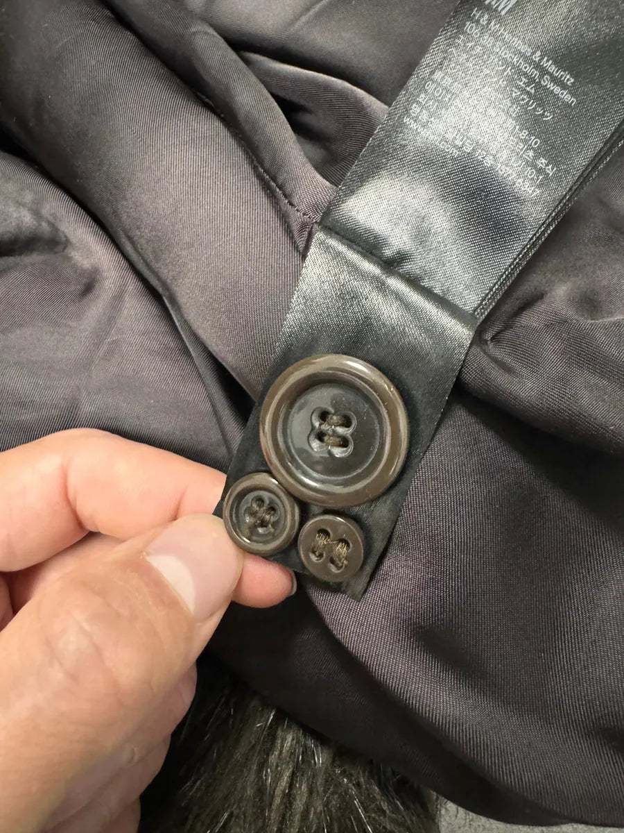 FW2012 Maison Margiela x H&M Faux Fur Long Coat Fnfzliw 7