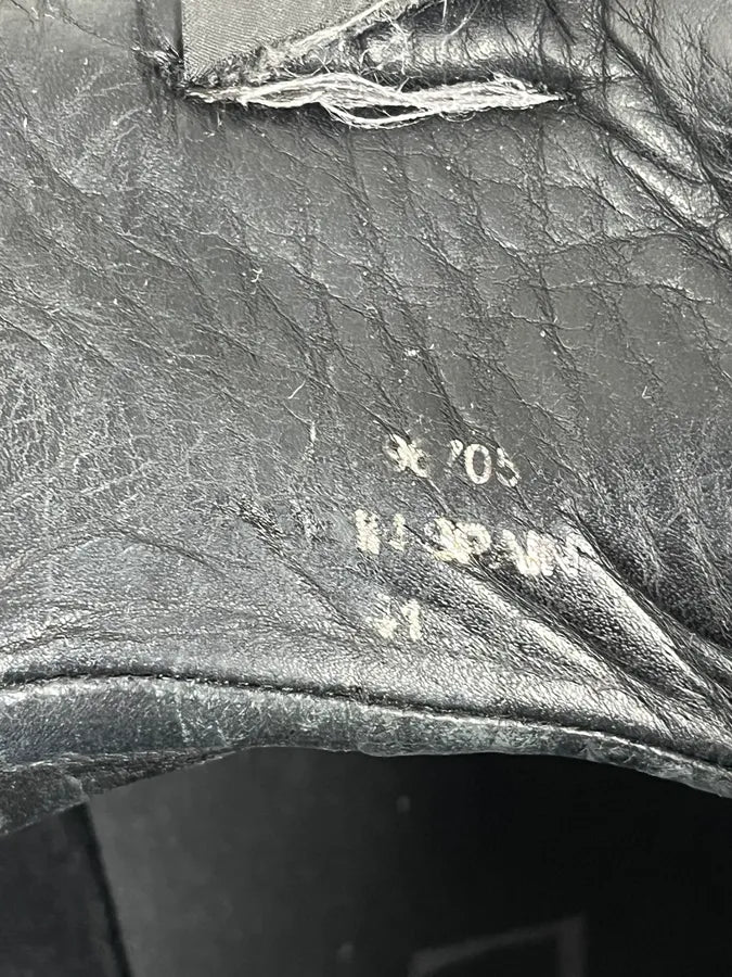 FW2012 Yves Saint Laurent Black Leopard High Leather Sneakers BGTBTgz 9