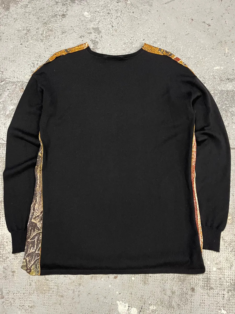 FW2013 Dolce & Gabbana Golden Mosaics Cathedral Black Longsleeves (M) NZzhKfl 6