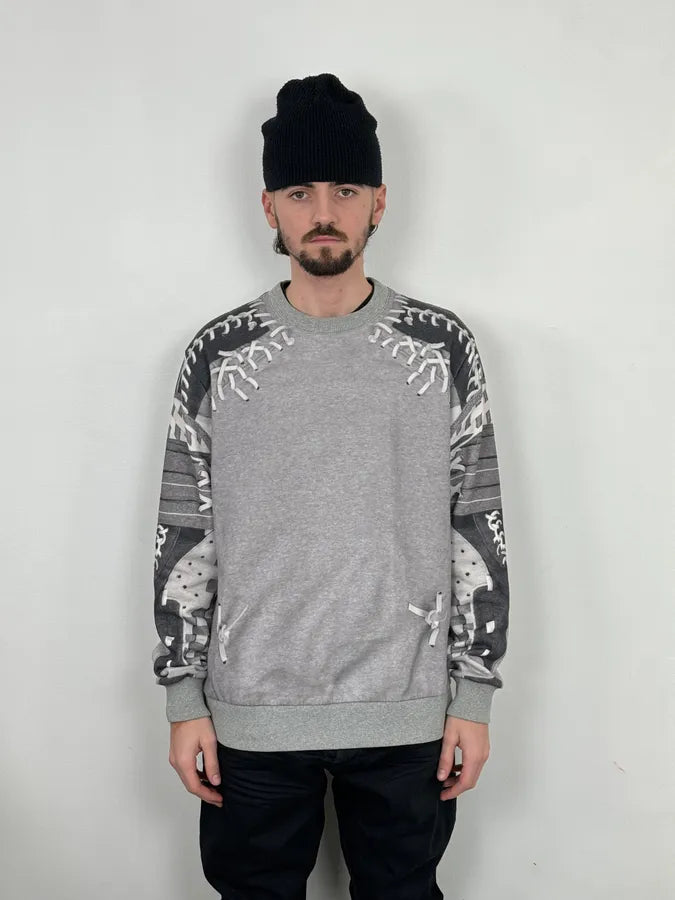 FW2013 Givenchy Basball Trompe L’Oeil Sweater axORDUh 2