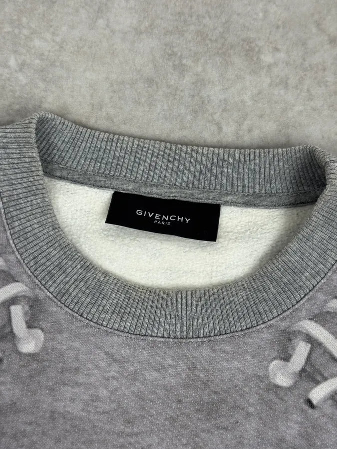 FW2013 Givenchy Basball Trompe L’Oeil Sweater axORDUh 6