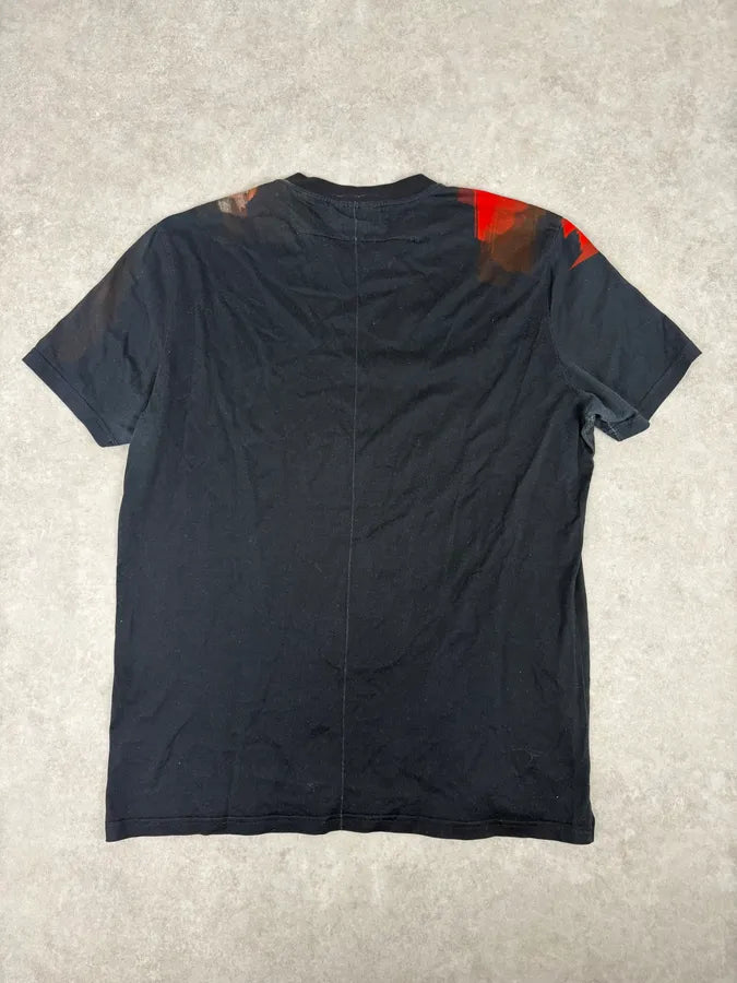 FW2013 Givenchy Doberman Painting Black T-Shirt leyIxon 4