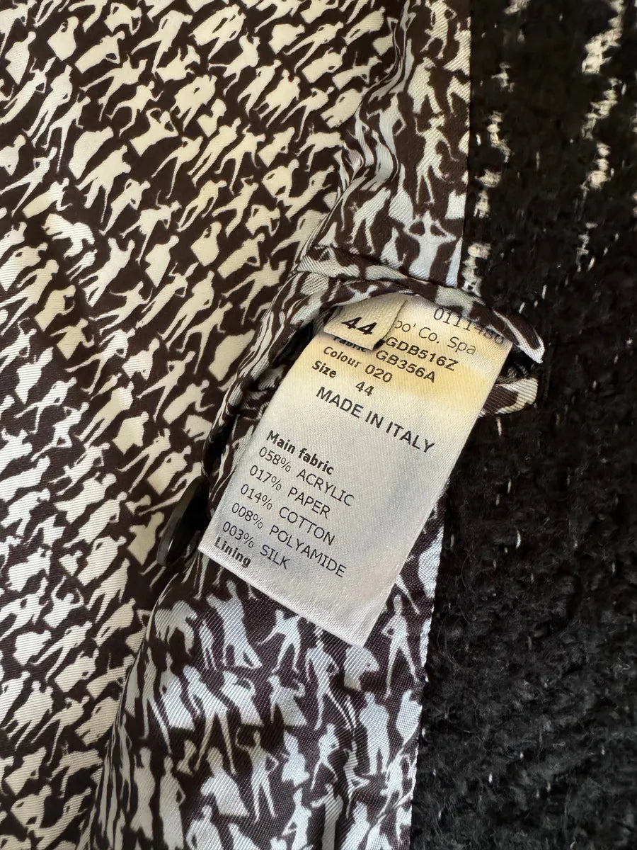 FW2013 Jean Paul Gaultier Gloomy Shadow Japan Profile Coat JikKYMQ 9