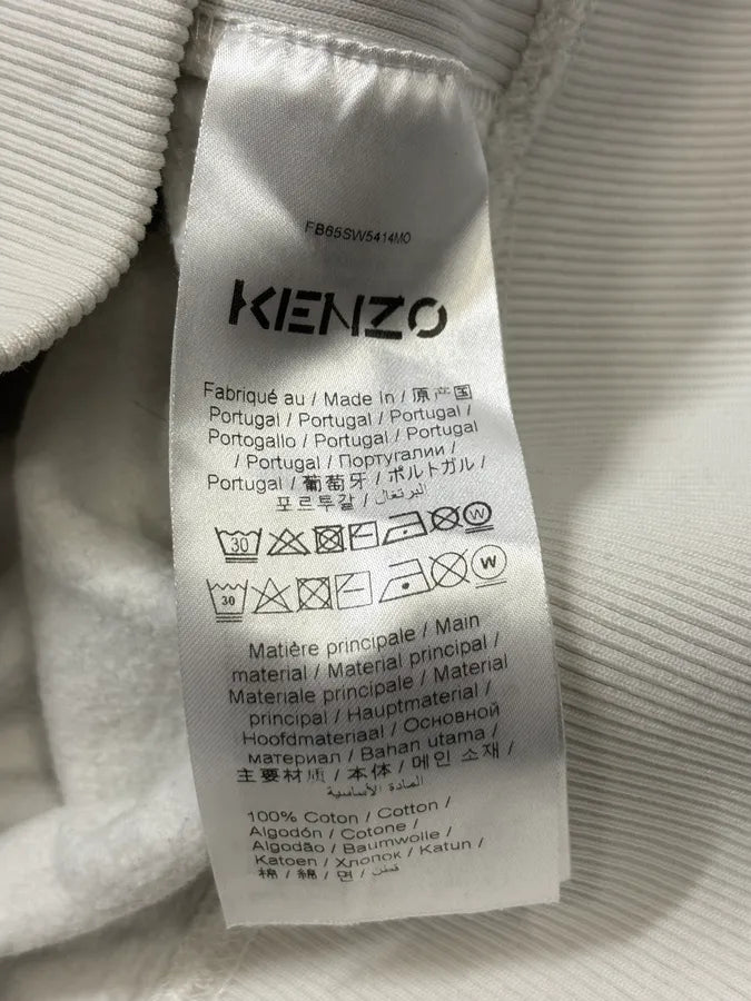 FW2013 Kenzo Cream Cotton Polar Bear Hoodie DTHHXtx 8
