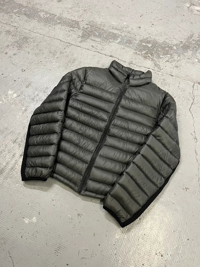 FW2013 Prada Grey Puffer Jacket esKGNjf 4