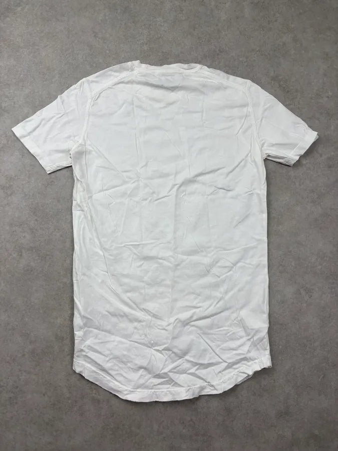 FW2014 Dsquared2 White Objects Graphic Print T-Shirt fjDzjAl 5