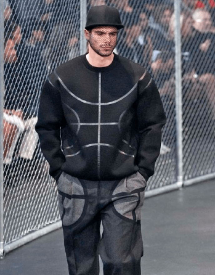 FW2014 Givenchy Art Polyvalent Black Sweater YhSlSAc 1
