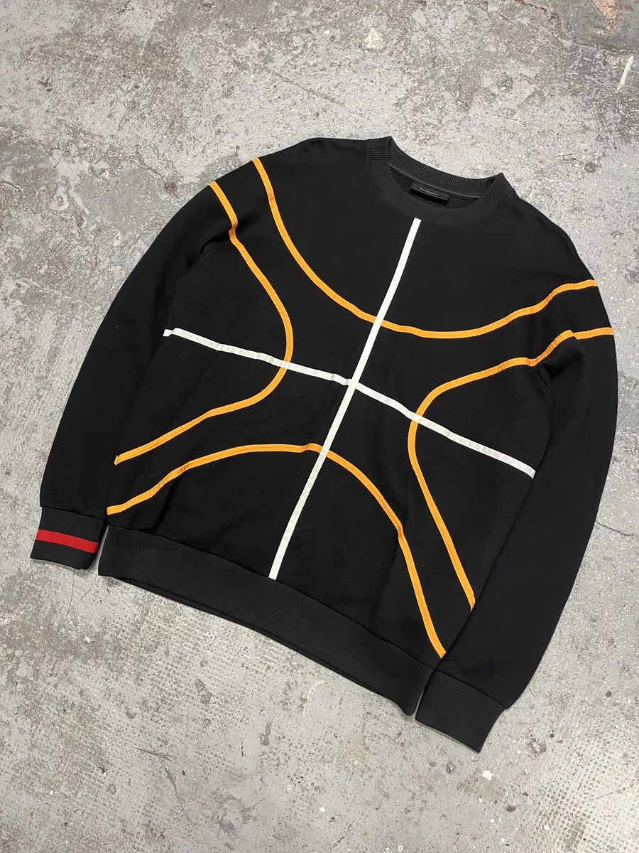 FW2014 Givenchy Art Polyvalent Black Sweater YhSlSAc 5