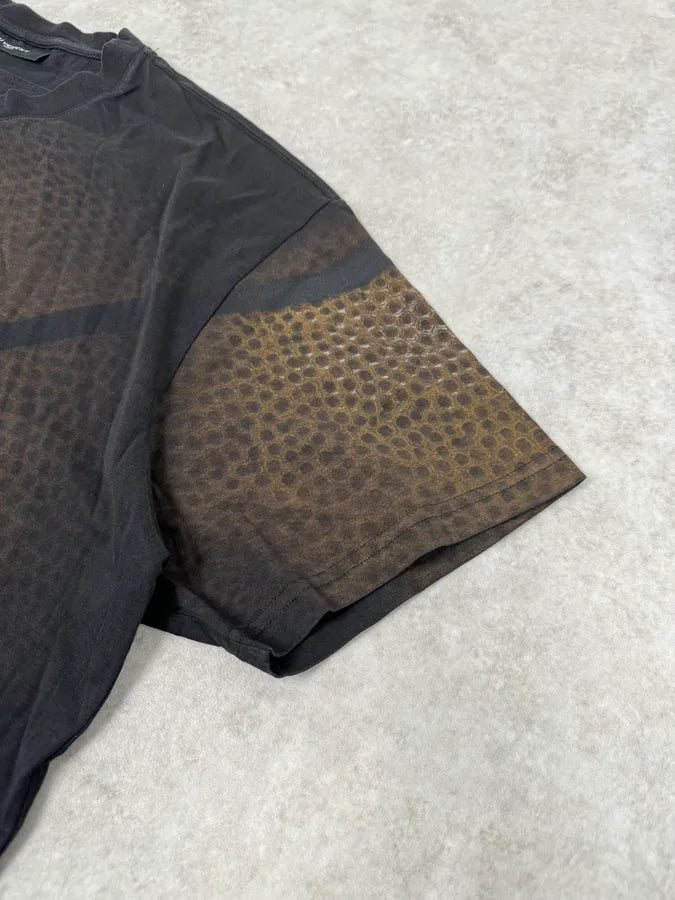 FW2014 Givenchy Black & Brown Gradient Basket T-Shirt by Riccardo Tisci IOQsHeo 4