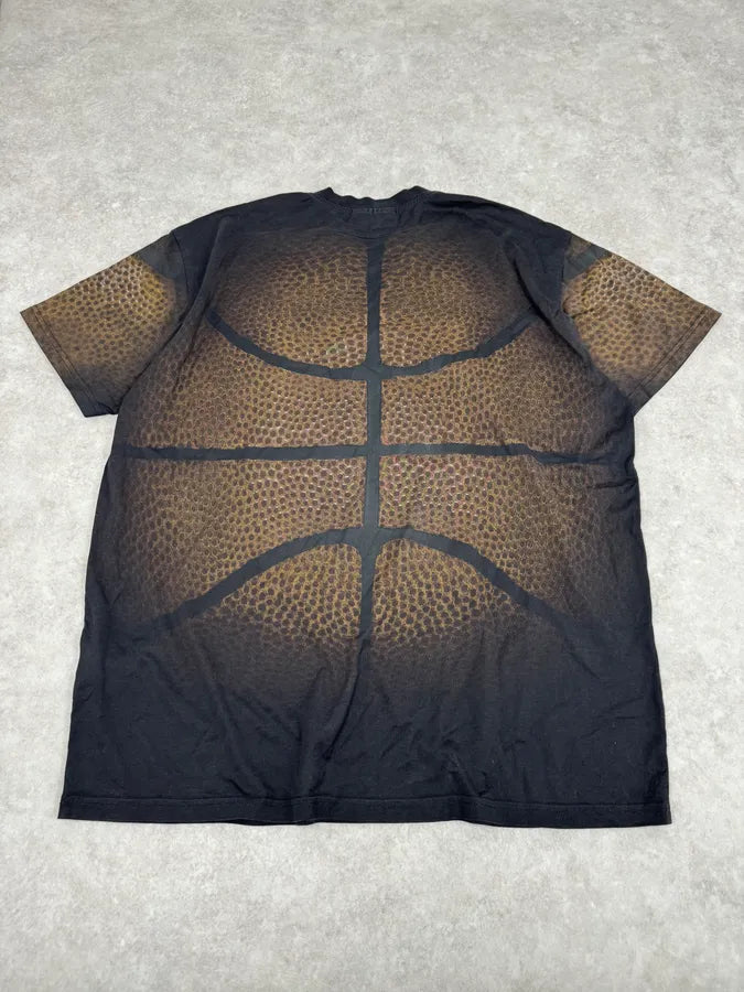 FW2014 Givenchy Black & Brown Gradient Basket T-Shirt by Riccardo Tisci IOQsHeo 6