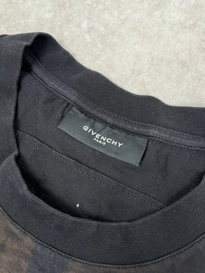 FW2014 Givenchy Black & Brown Gradient Basket T-Shirt by Riccardo Tisci IOQsHeo 7