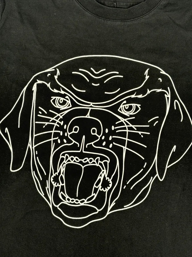 FW2014 Givenchy Black Rottweiler Dog T-Shirt by Riccardo Tisci rfnNMBP 6