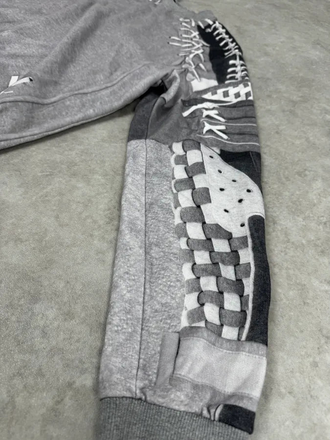 FW2014 Givenchy Grey Multi Laces Sweater by Riccardo Tisci aigoCjJ 7