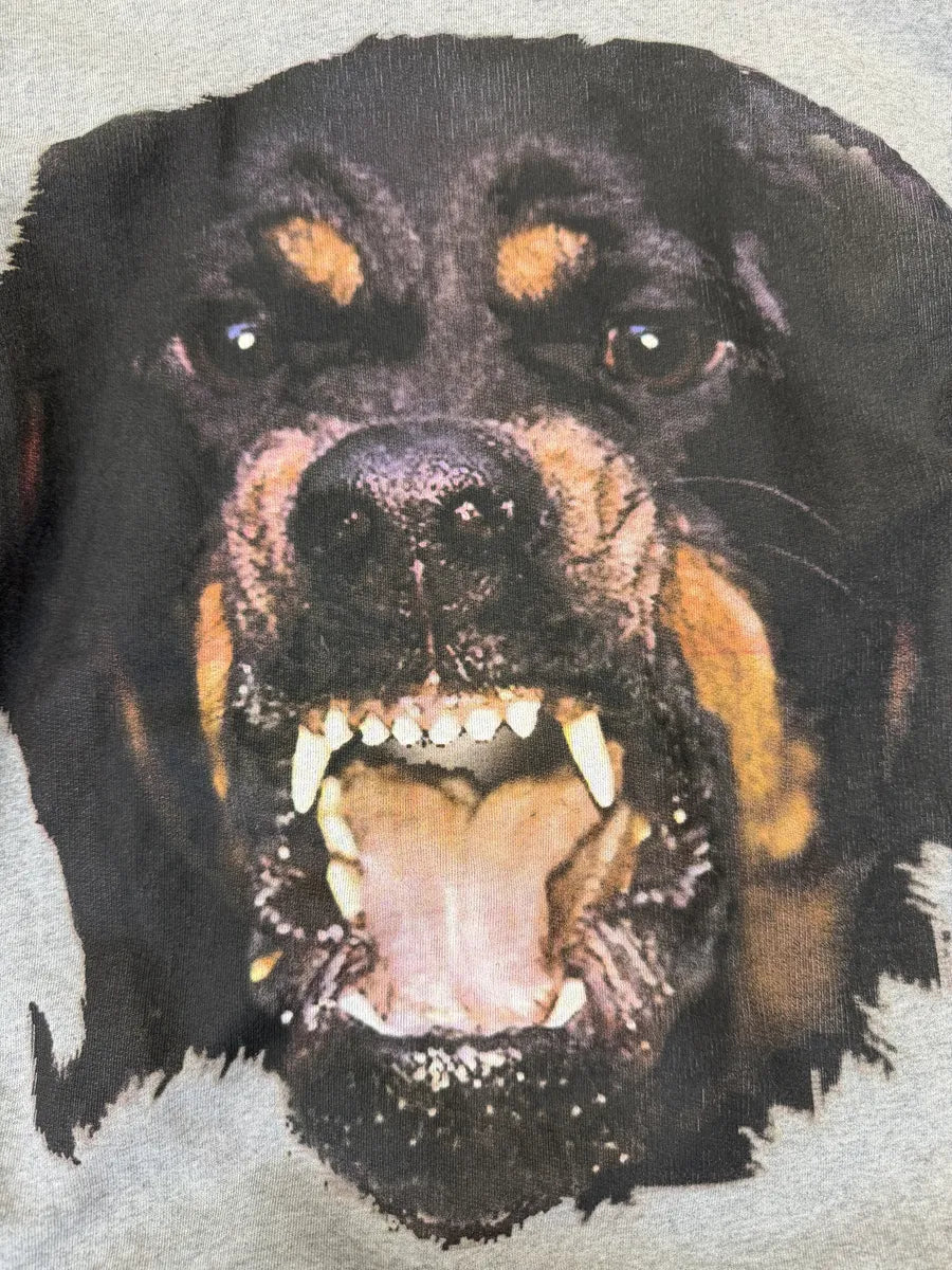 FW2014 Givenchy Grey Rottweiler Sweater by Riccardo Tisci WPKZGlR 1