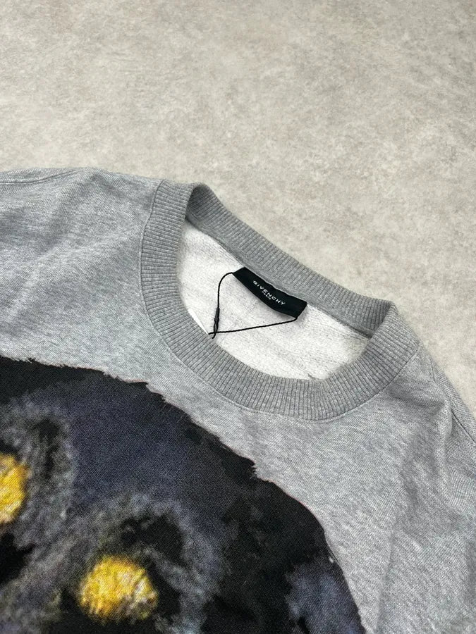 FW2014 Givenchy Rottweiler Dog Grey Sweater qQjLpqU 5
