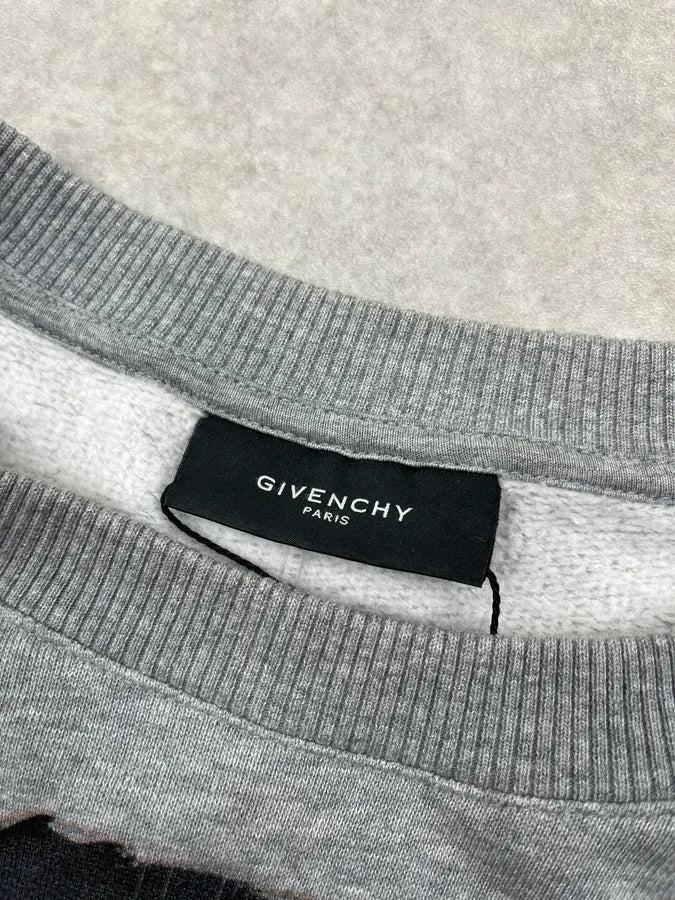 FW2014 Givenchy Rottweiler Dog Grey Sweater qQjLpqU 8