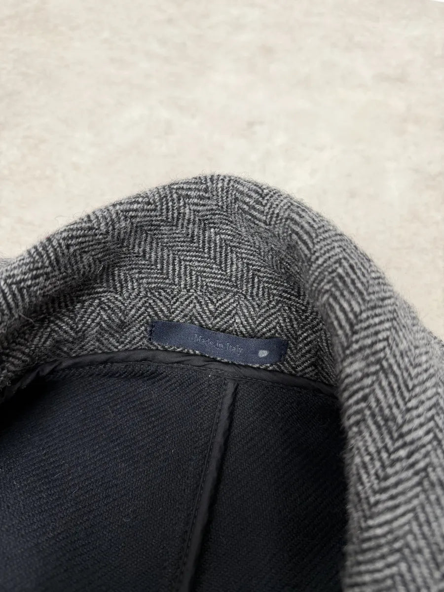 FW2014 Lanvin Grey Classy Trench Coat zKFjIIB 9