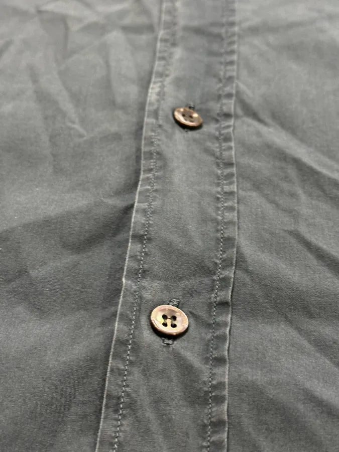FW2014 Maison Margiela Blue Faded Classic Shirt CRtFDoj 9