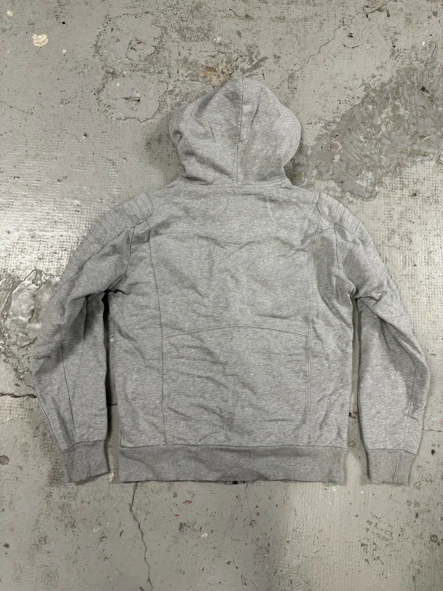 FW2014 Philipp Plein Deadskull Grey Zip-up Hoodie JrSWheU 5
