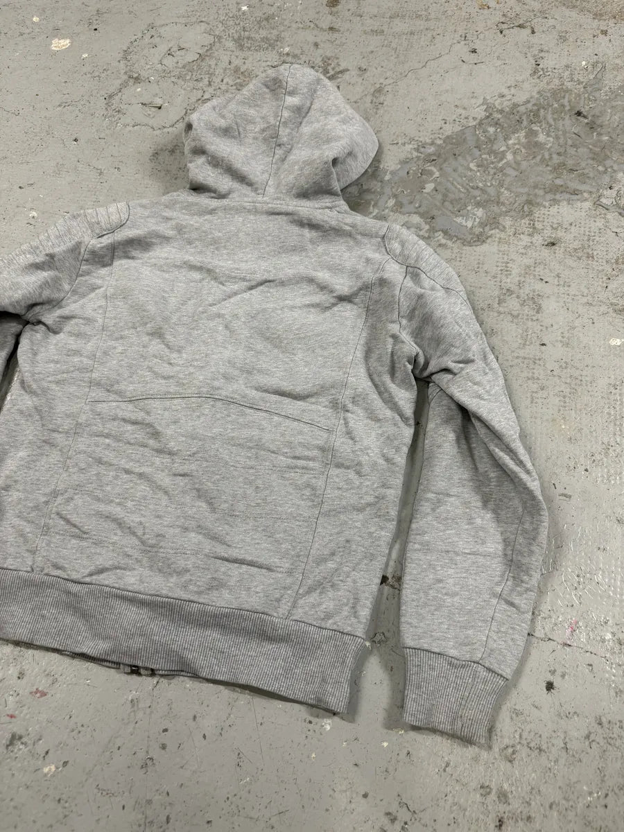 FW2014 Philipp Plein Deadskull Grey Zip-up Hoodie JrSWheU 7