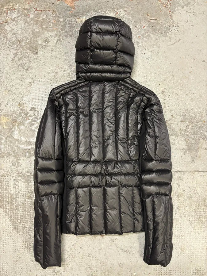 FW2014 Prada Black Puffer Hooded Jacket OzroBhl 5