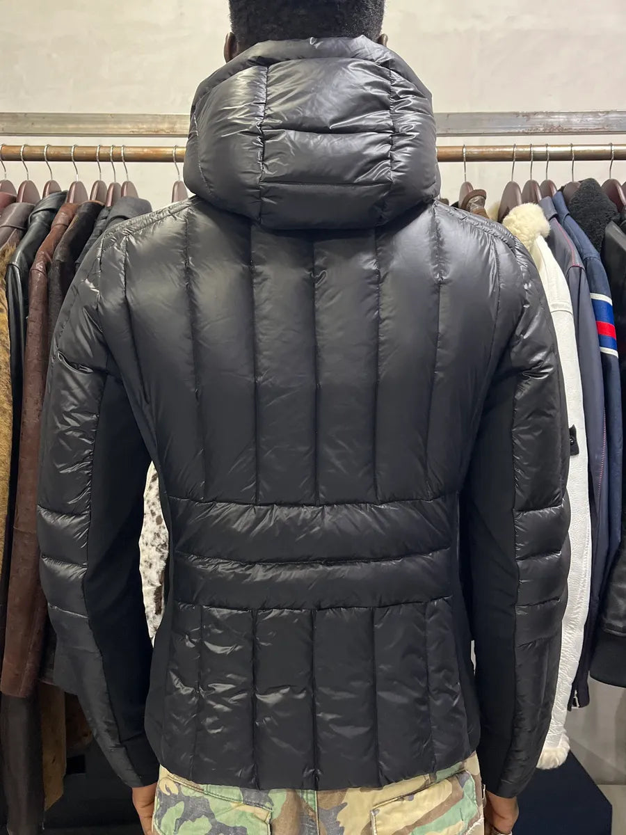 FW2014 Prada Black Puffer Hooded Jacket OzroBhl 2