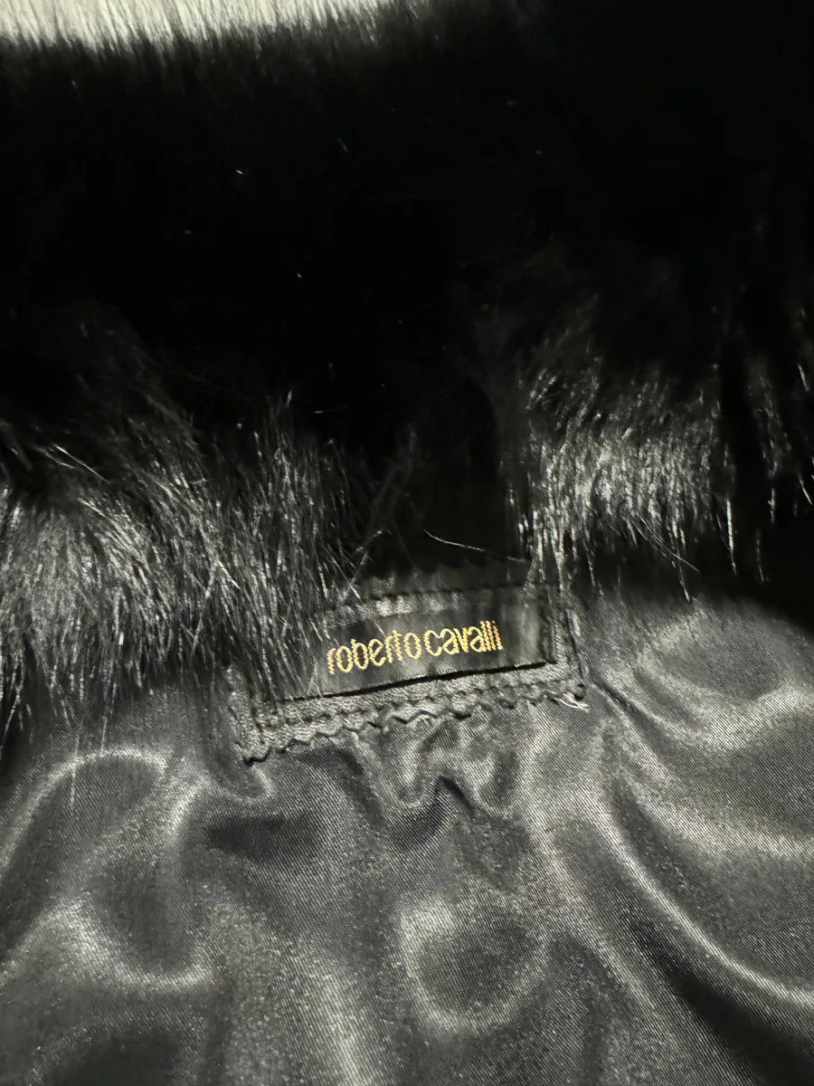 FW2014 Roberto Cavalli Fox & Sheep Fur Unique Coat GesehaW 4