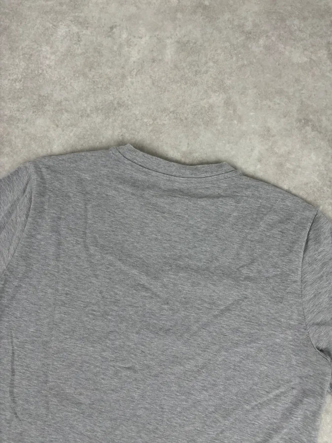 FW2015 Balenciaga Grey Cotton Wolf Graphic T-Shirt zLACApX 5