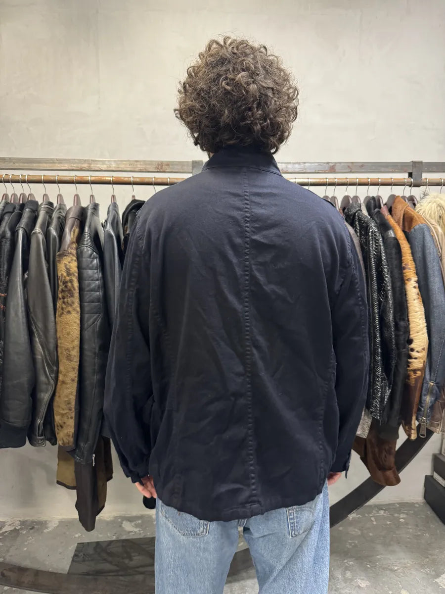 FW2015 Dries Van Noten Navy Multi Pockets Cargo Jacket (L/XL) 3