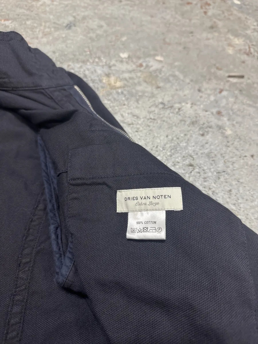 FW2015 Dries Van Noten Navy Multi Pockets Cargo Jacket (L/XL) 8