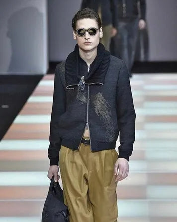 FW2015 Emporio Armani Golden Aura Bomber Jacket iMwtcVZ 1